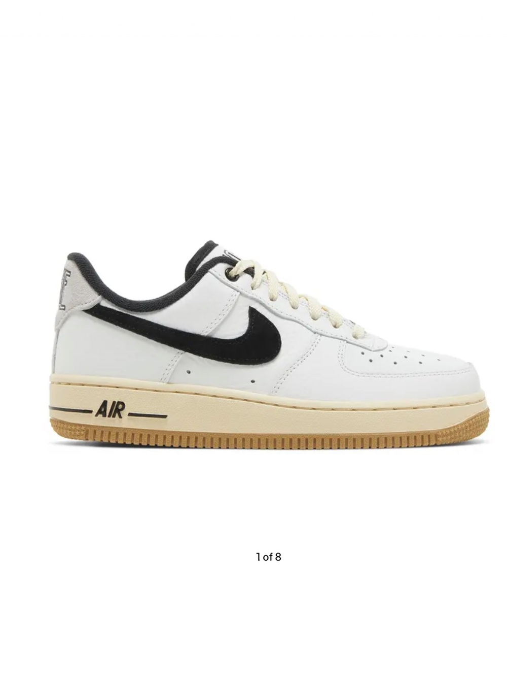 Nike Wmns Air Force 1 '07 'Command Force - White Black Women’s 8.0 NEW
